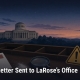 Fostoria News Nighttime view of Ohio Statehouse with news headline about LaRose's office.